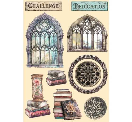 Motywy wycinane laserowo "Mistrz magii"