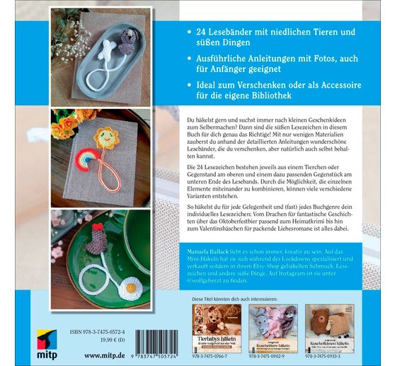 Książka "Amigurumi-Lesezeichen häkeln"