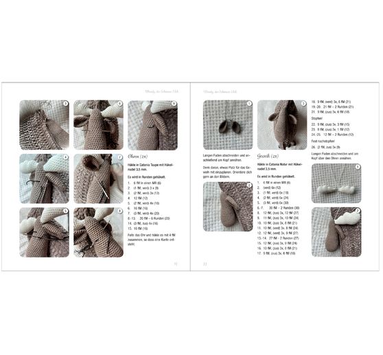 Książka "Amigurumi Schmusekissen häkeln"