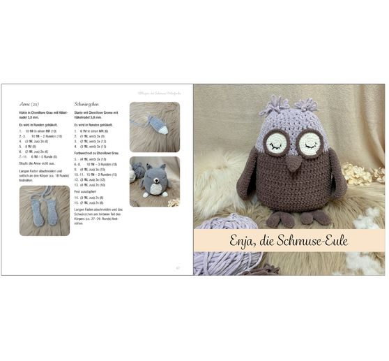 Książka "Amigurumi Schmusekissen häkeln"