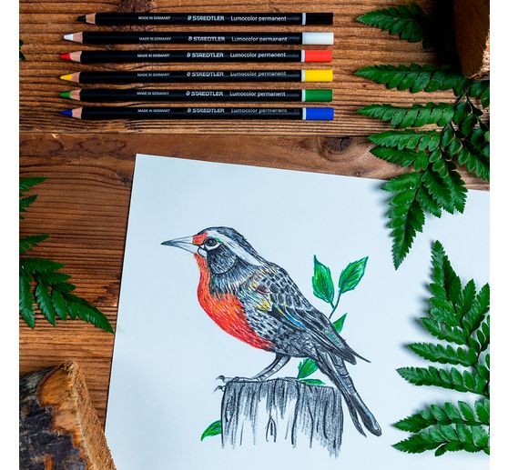 Ołówek permanentny Staedtler Lumocolor