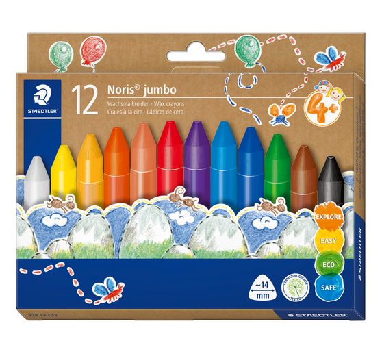 Staedtler Noris Jumbo Wax crayon