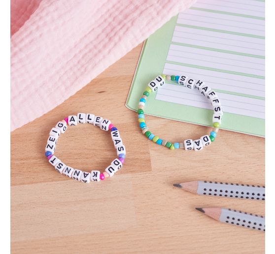 Zestaw szklanych koralików VBS "Rocailles"