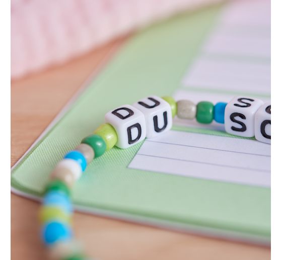 Zestaw szklanych koralików VBS "Rocailles"