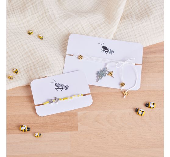 Glass cut beads hexagon