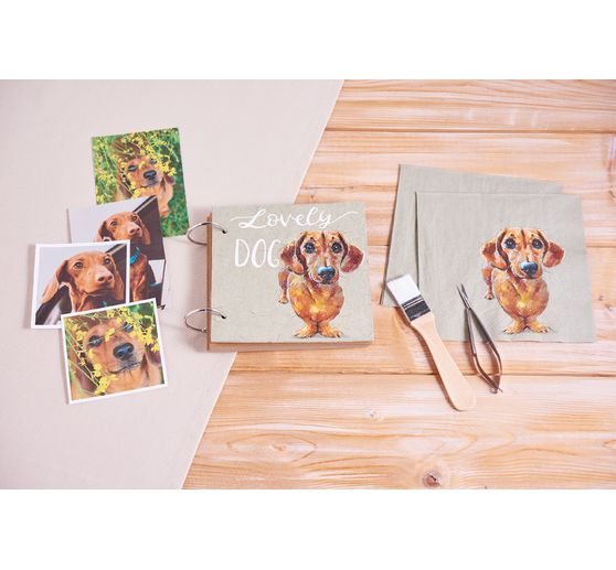 Napkin "Dachshund Lenny"