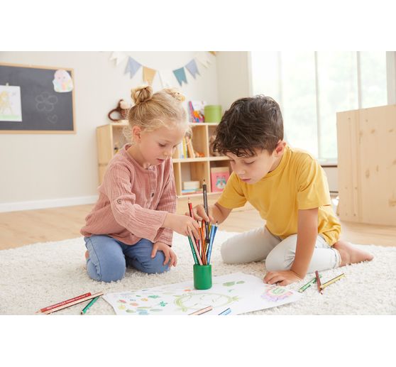 STAEDTLER Noris color "Jumbo kredki kolorowe", zestaw 9 + 1 gratis