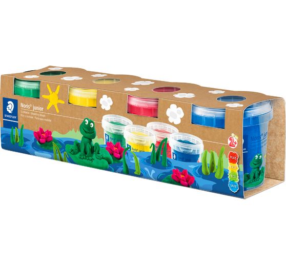 Ciasto do zabawy Noris junior "Podstawowe kolory"