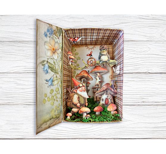 Blok do scrapbookingu "Ukryty gaj