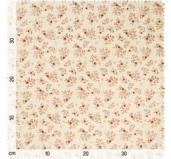 Zahra" tkanina bawełniana muślinowa