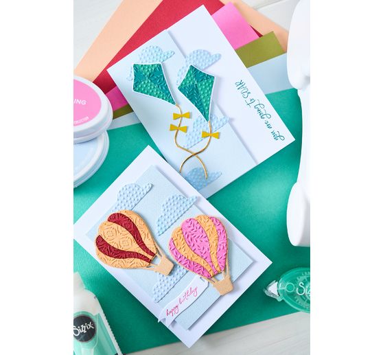 Wykrojnik Sizzix Framelits "Up and Away by Catherine Pooler"