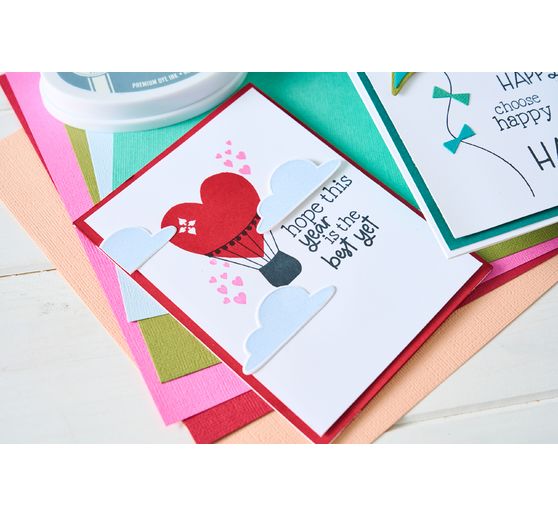 Wykrojnik Sizzix Framelits "Up and Away by Catherine Pooler"