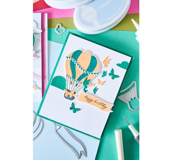 Wykrojnik Sizzix Framelits "Up and Away by Catherine Pooler"