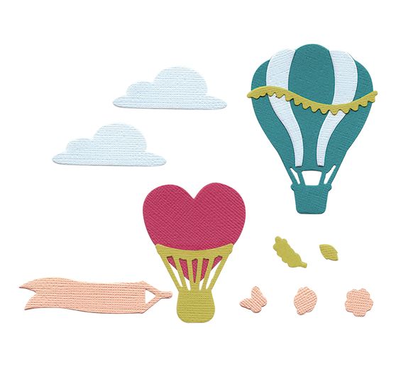 Wykrojnik Sizzix Framelits "Up and Away by Catherine Pooler"