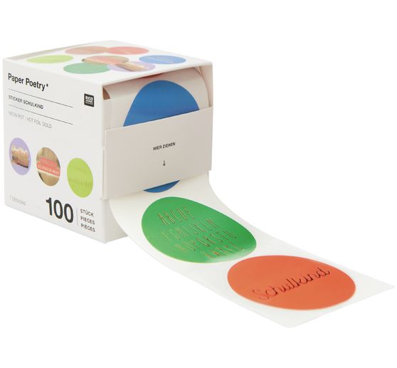 Naklejka "Dziecko w wieku szkolnym