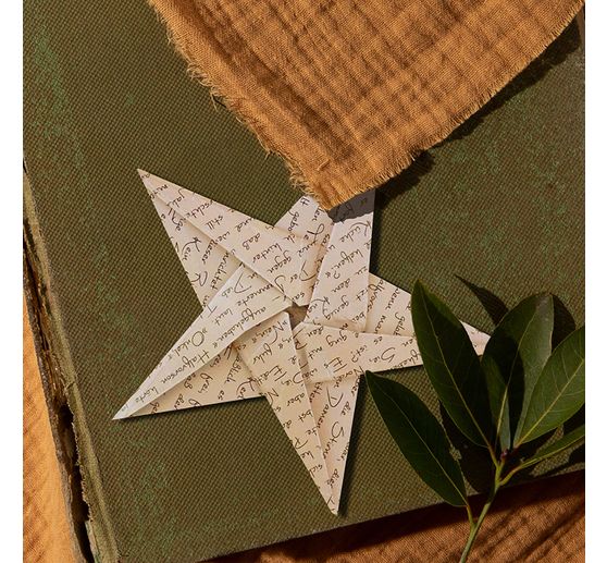 Folding paper "With Love"