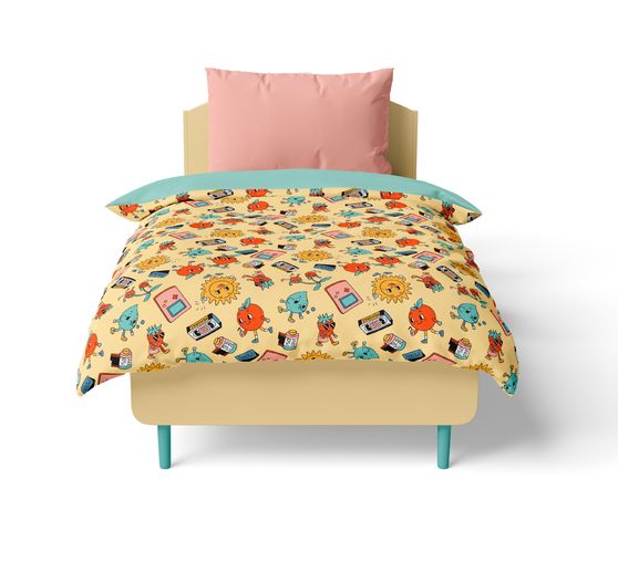 Tkanina bawełniana "Retro Friends