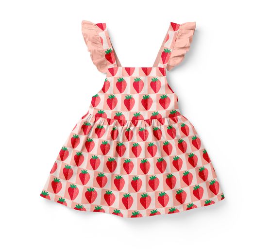 Tkanina bawełniana "Truskawki