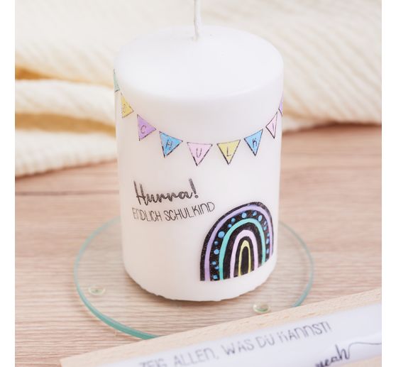 Stick candle, Ø 2.2 x 25 cm