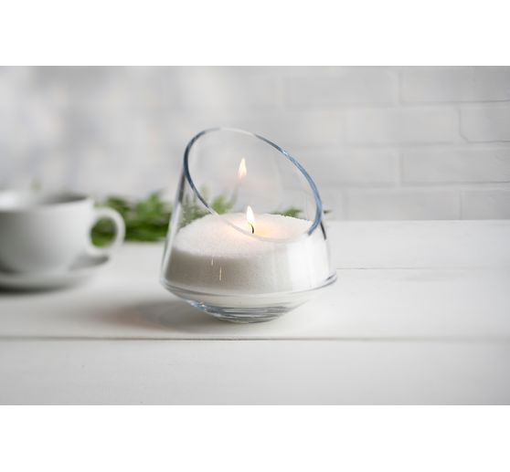 Candle sand granules with fragrance, set of 4 wicks