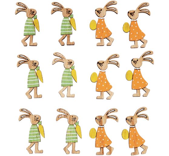 VBS Scatter decorations bunny "Fiver"