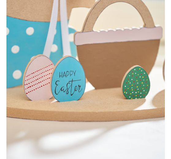 Wooden building kit "Bunny in Easter nest"