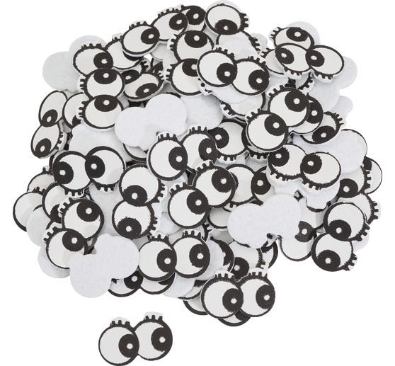 VBS XXL para oczu, filc/skóra, 100 szt.