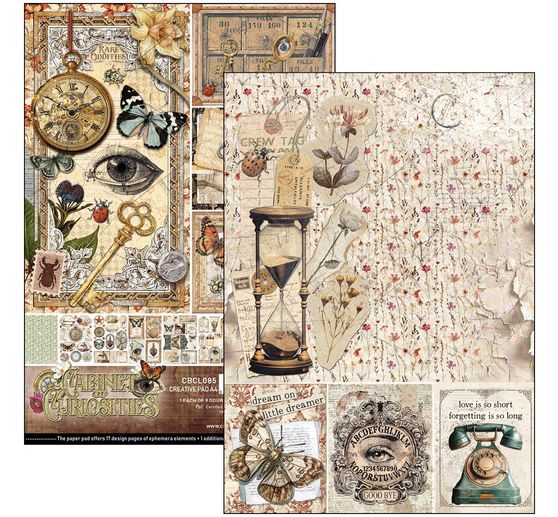 Zestaw papierowy "Gabinet osobliwości