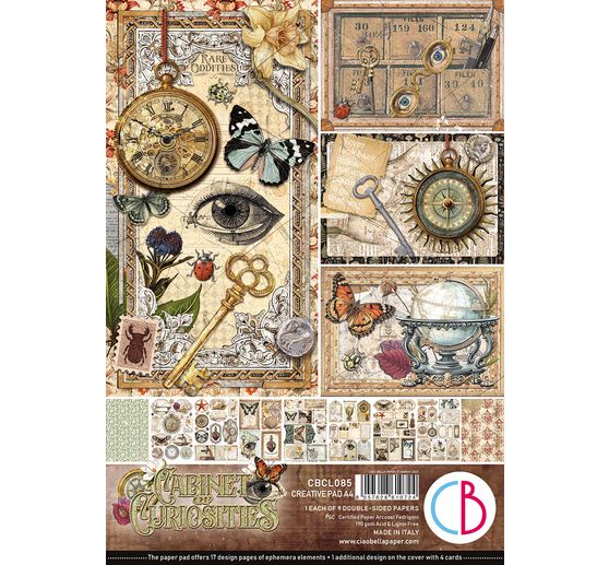 Zestaw papierowy "Gabinet osobliwości