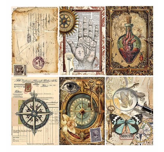 Papier welinowy "Cabinet of Curiosities"