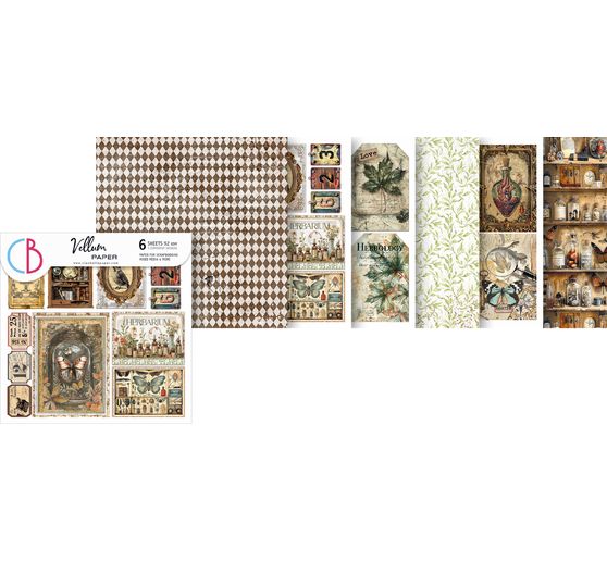 Papier welinowy "Cabinet of Curiosities"