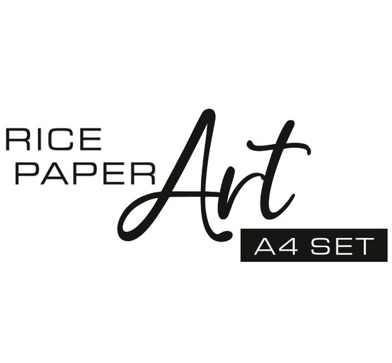 Motif straw silk assortment "Celestial", set of 4