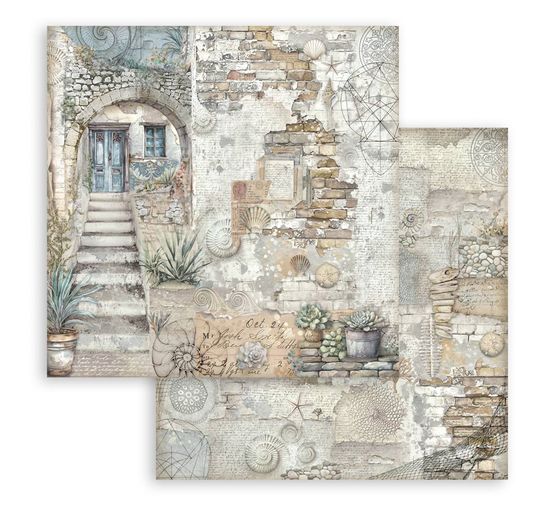 Blok do scrapbookingu "Ciche morze