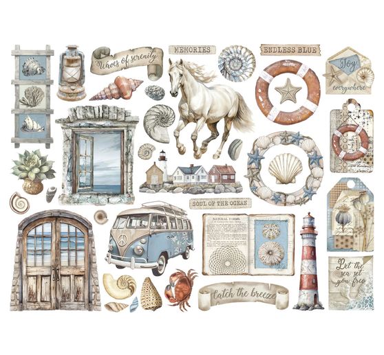 Wykrawanie motywów "Ciche morze"