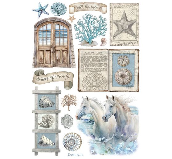 Washi Pad "Ciche morze"