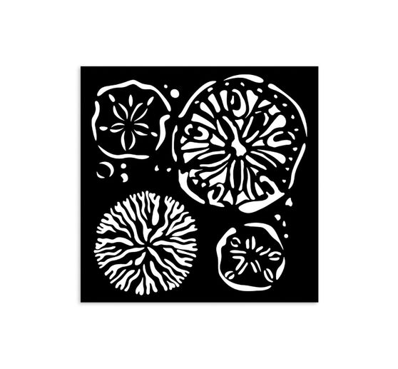 Szablon "Ciche morze - gąbki