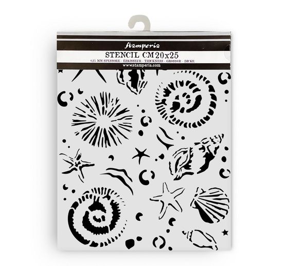 Szablon "Ciche morze - rozgwiazda