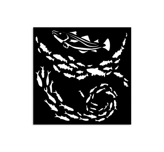 Szablon "Ciche morze - ryba