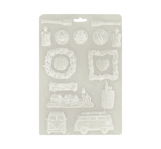 Soft modelling mould A4 "Silent Sea"