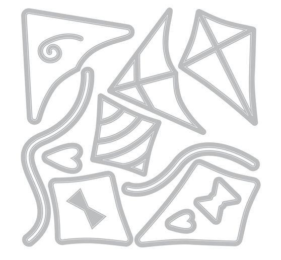 Wykrojnik Sizzix Framelits "Sky's the Limit by Catherine Pooler"