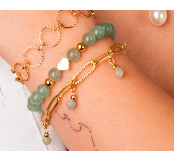 Link chain Paperclip embossed