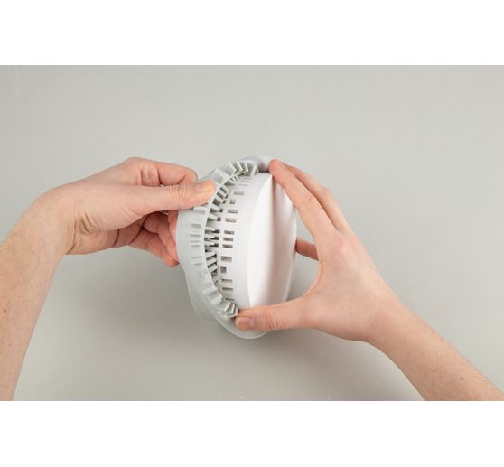 Silicone casting mould "House edge bowl"