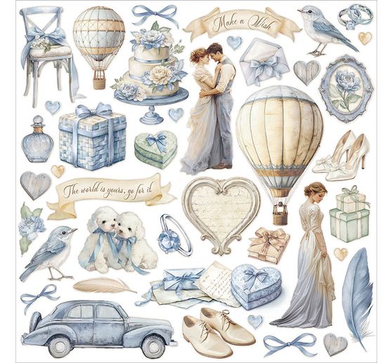 Ponadczasowy" blok do scrapbookingu