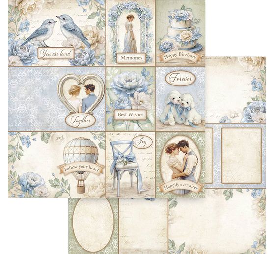 Ponadczasowy" blok do scrapbookingu