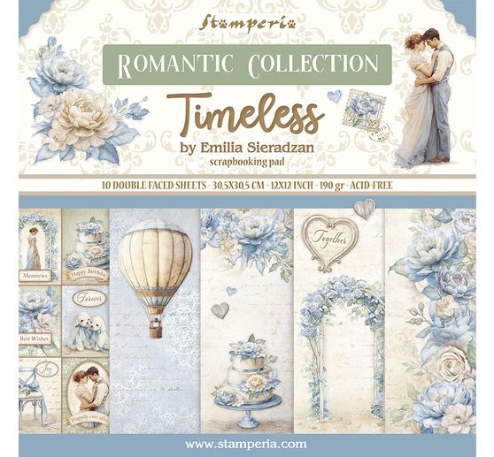 Ponadczasowy" blok do scrapbookingu