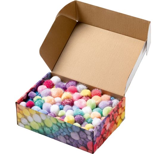 Pompoms Mix Jumbo Pack "Pastel"