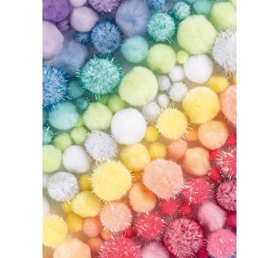 Pompoms Mix Jumbo Pack "Pastel"