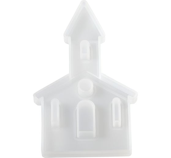 Silikonowa forma do odlewania "Church", z zatkaną krawędzią