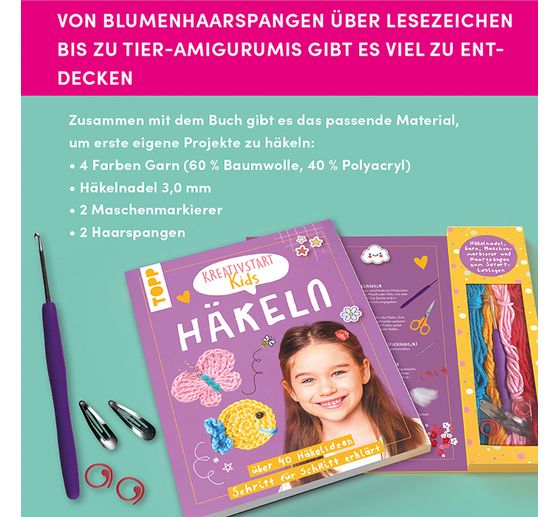 Książka "Kreativstart Kids - Häkeln"