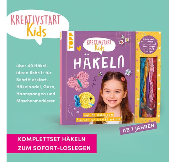 Książka "Kreativstart Kids - Häkeln"